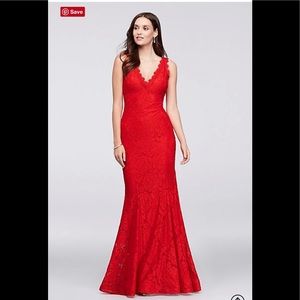 Red prom dress